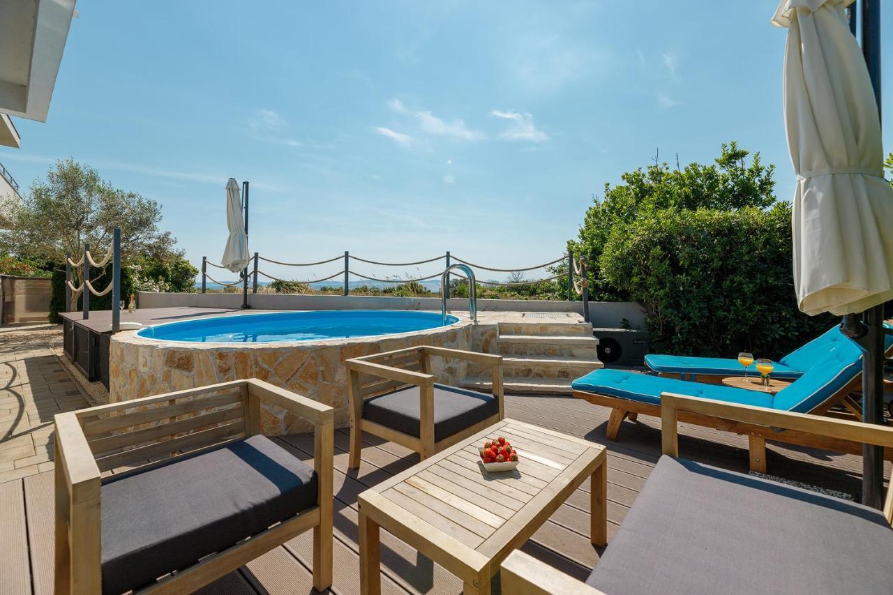 Malo Ferienvilla Privlaka, Pool, Boje, Wi-Fi, Wallbox Privlaka  Exteriér fotografie