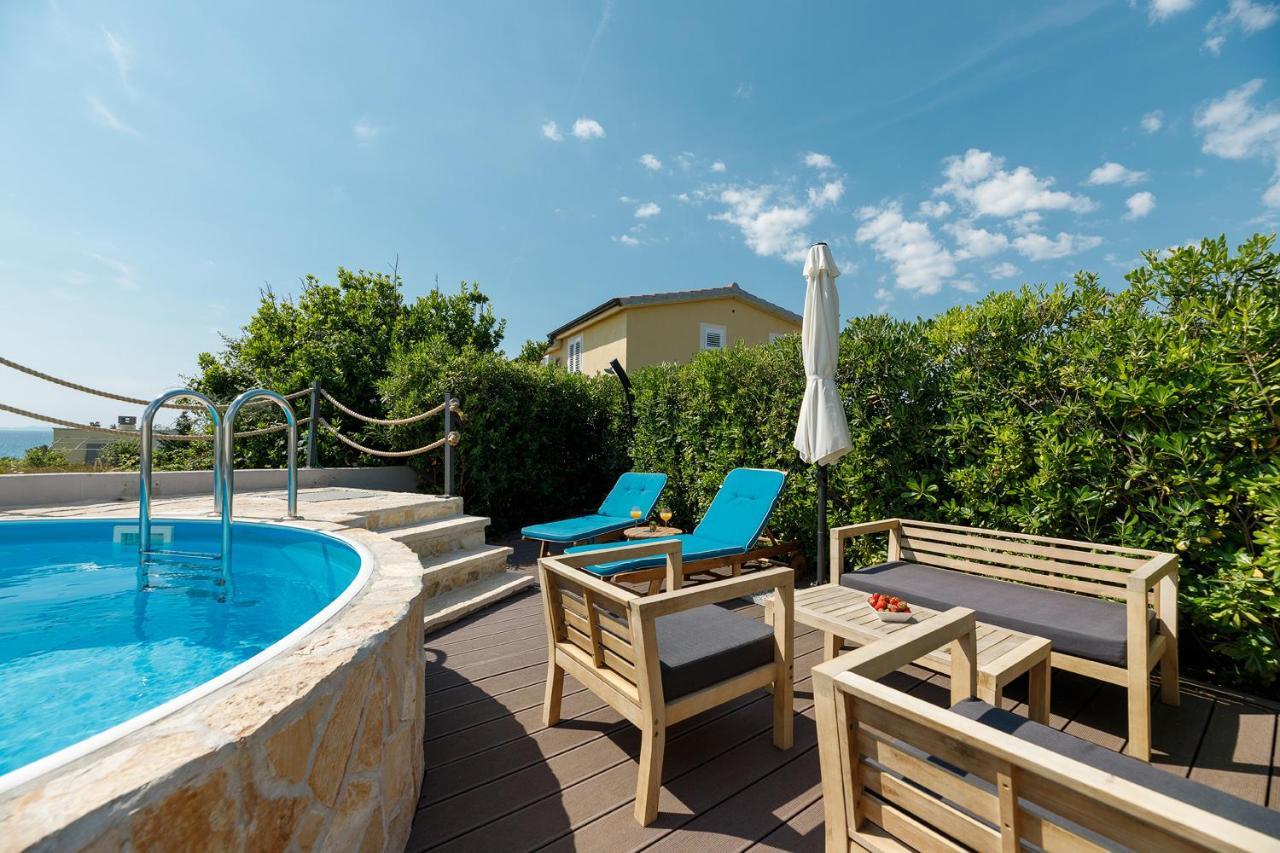 Malo Ferienvilla Privlaka, Pool, Boje, Wi-Fi, Wallbox Privlaka  Exteriér fotografie
